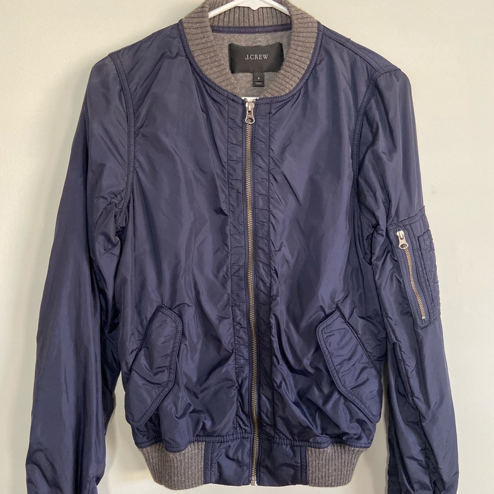 J Crew Bomber Jacket size S